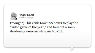 Illustration for article titled In Response: "Hey Internet, Maybe Ebert Had A Point"